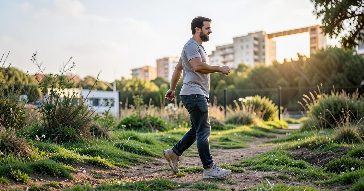 Movimiento suave para liberar rigidez — Integración en la Vida Diaria
